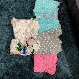 Girl summer Romper Bundle - 3 months